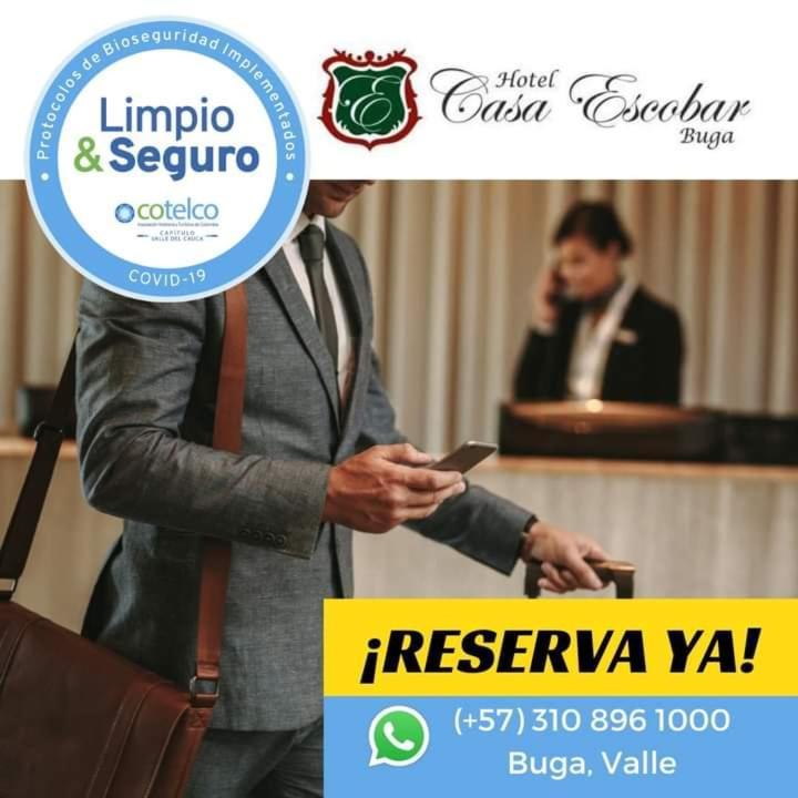 ホテル Casa Escobar ブガ エクステリア 写真